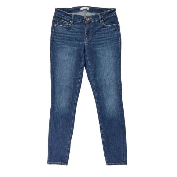 LOFT Curvy Skinny Crop Jeans 4 - Picture 1 of 8